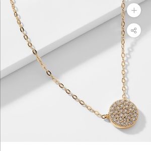 COPY - Nadri gold plated pave necklace